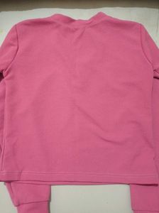 Cute Pink Long Sleeve Top