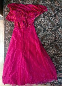 Pink Leheriya Dress