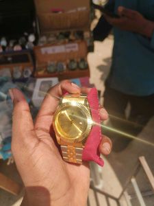 Classic Gold Rolex Watch