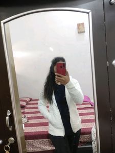 🎉 White Warm jacket 🥳