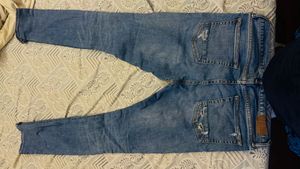 GAP Distressed Blue Denim Jeans