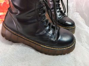 Classic Black Combat Boots