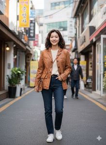 Girls Original Leather Jacket