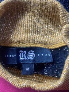 Vintage Knit Shimmery Top