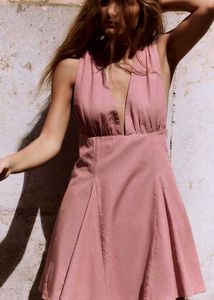 🔻 LOWEST PR - ZARA Dusty Rose Dress (free del)