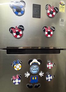 Personalized Mickey Mouse Family Magnets