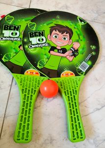 Ben10 Kids Indoor and Outdoor Toy Racket Set