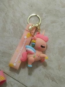 Cute Unicorn Keychain