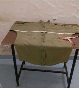 Green Casual Utility Jacket