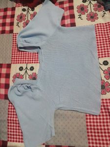 Stylish Puff Sleeve Crop Top