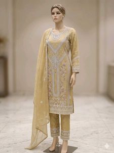 Elegant Embroidered Kurta Set with Dupatta