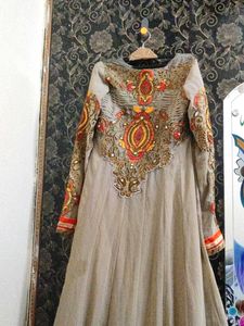 embroidery gown