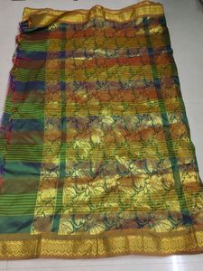 Green Pattu Saree