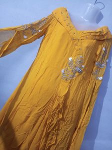 Very Beautiful Yellow Gawn