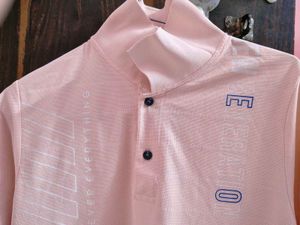 Men's Pink Polo T-Shirt