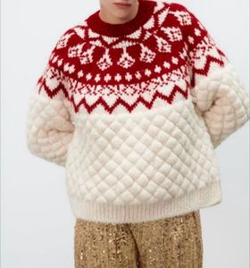 ZARA Unisex Festive Christmas Knit Pullover
