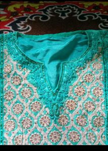 Combo Elegant Kurta Set with party wear kurti
