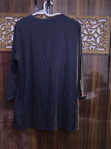 XL Black Sequin Kurti