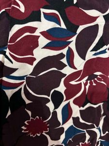 Men's Floral Print Short Sleeve Shirt