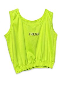 Neon Friends Graphic Tank Top