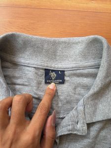 US Polo Assn Grey T-Shirt