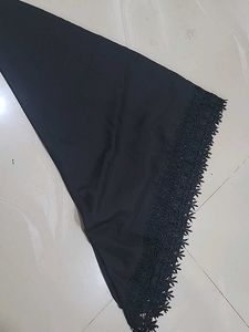 Elegant Black scaff with Lace