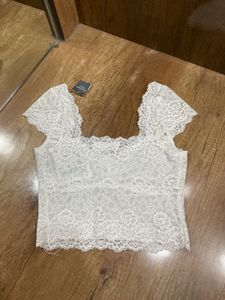Abercrombie &amp; Fitch Lace Crop Top