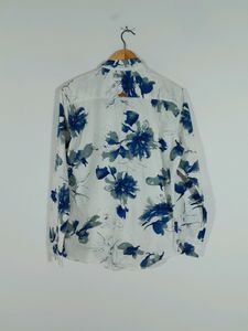 Off White Printed Shirt For Men's