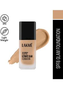 Lakme Ultimate Glam Foundation, Shade 02 , 25 ml