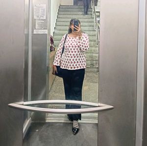 Stylish Printed Kurta Top