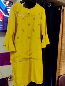 Designer Party Wear Kurta Inner Attached