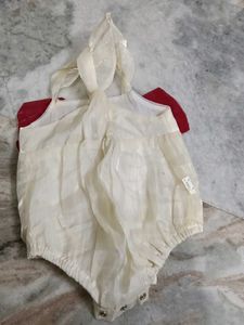 Cute Baby Girl Romper with Bow
