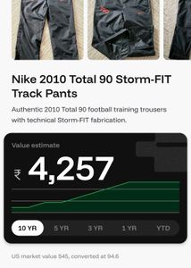 2010 Nike Total 90 (T90) Storm-FIT Track Pants