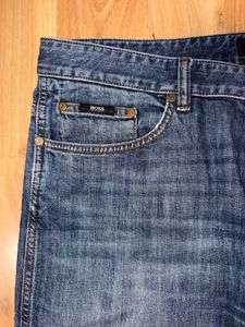 HUGO BOSS Men's Blue Wash Jeans