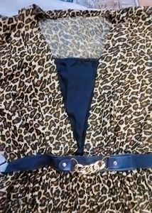 Leopard Print Dress