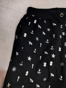 unisex Nautical Print Jogger Pants