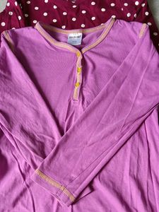 2 Kids Long Sleeve Tops Bundle