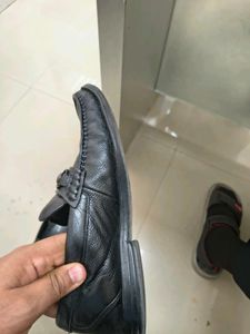 Classic Formal Black Leather Loafers