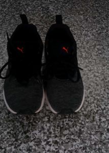 Puma Black &amp; Red Sneakers.very comfortable.