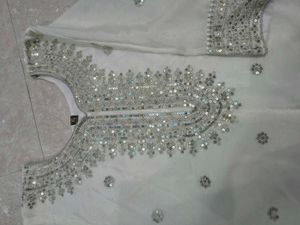white kurta sharara set pakistani