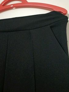 Classic Black Wide Leg Pants