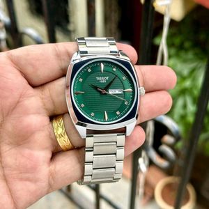 NEW TISSOT GENTLEMAN  DAY-DATE DIAL MEN.* ✅