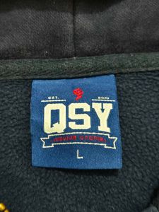 QSY Collegiate Zip-Up Hoodie