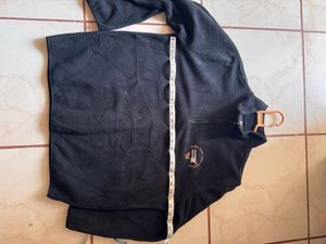 RG Racing Imported Black Fleece Half-Zip Pullover