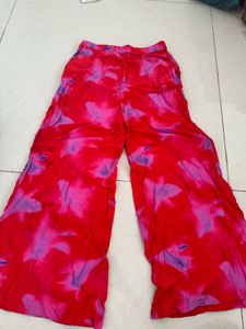 Vibrant Tie-Dye Palazzo Pants