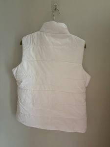White Puffer Vest
