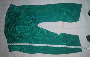 crap silk Green