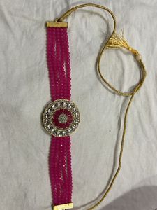 Elegant Kundan Choker Necklace Set