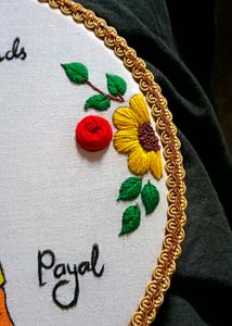 Best Friend Embroidery Design
