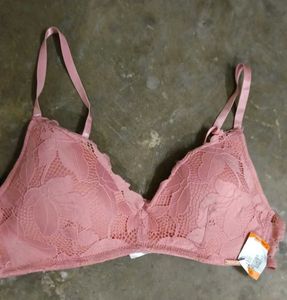Lace Bra  Pink